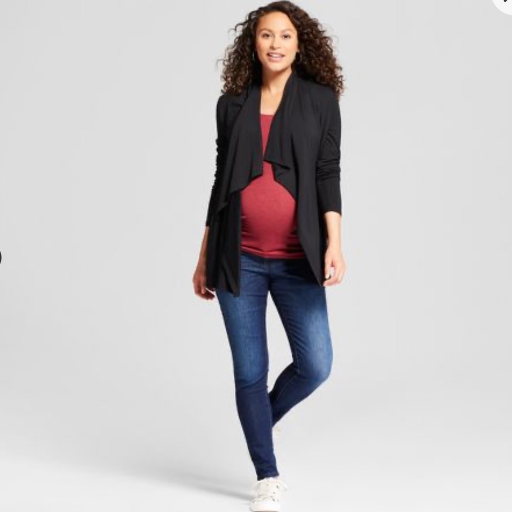 Isabel Maternity Under Belly Skinny Jeans Dark Wash 12/31R